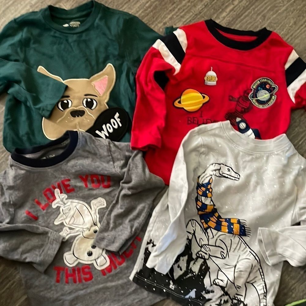 GAP -Boys -2T- Longsleeve shirts (4 items)